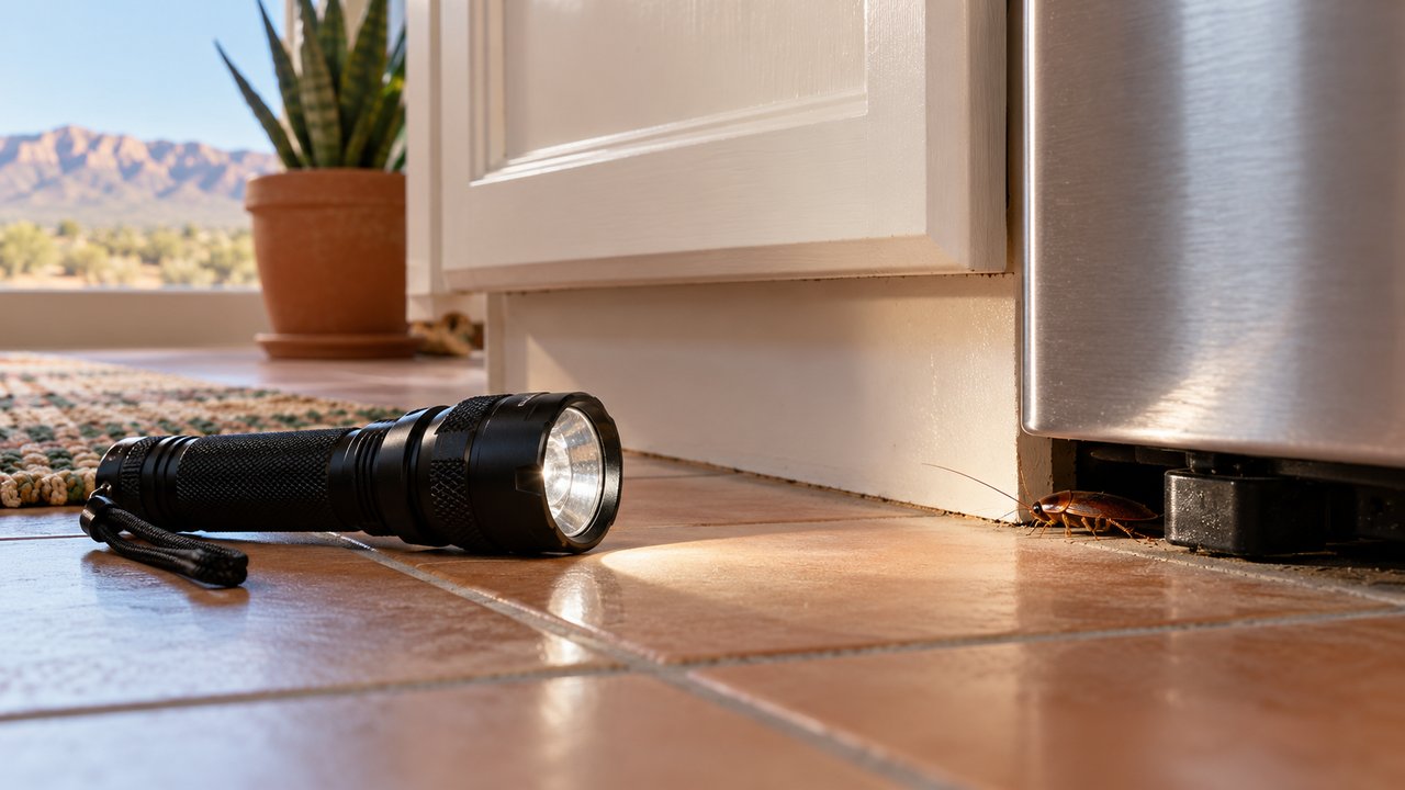 Illustrative ant & cockroach control context